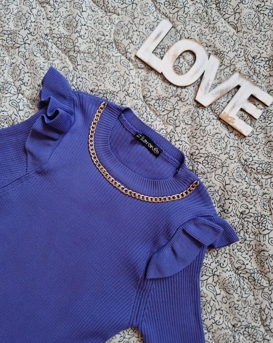 Лонгслів гольф водолазка розмір S светр реглан худі