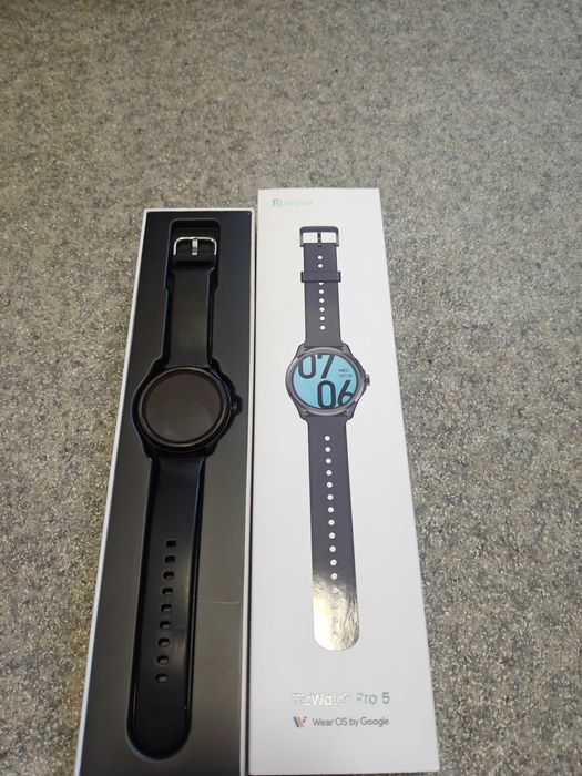 Смарт-годиник Mobvoi Ticwatch Pro 5 Obsidian black