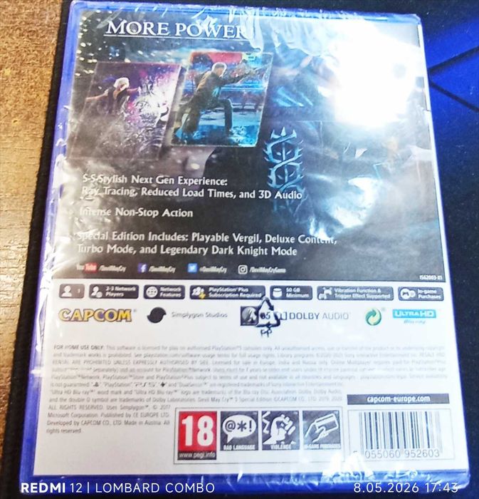 Devil May Cry 5 Special Edition PS5 , PlayStation 5 /777/