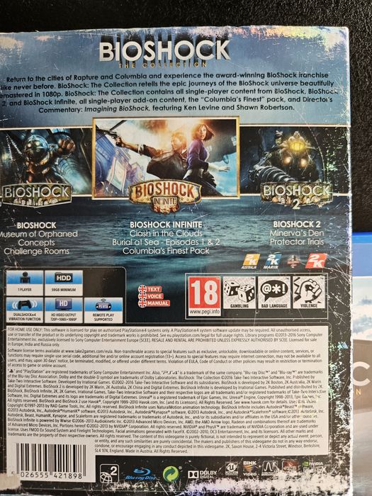Bioshock the collection ps4