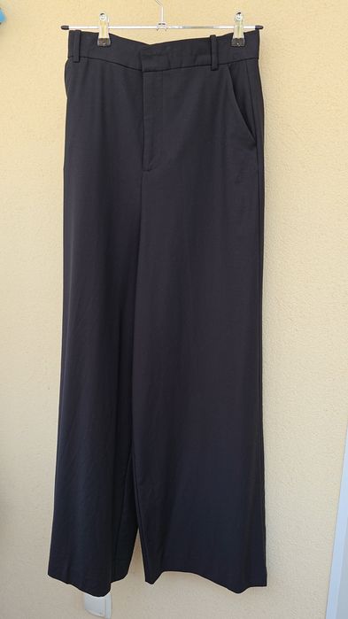 Zara . Штани з легкої вовняної тканини 86%. Брюки, шерсть , вовна . 50th anniversary  колекція