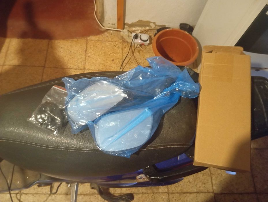 Espelhos para mota com novo