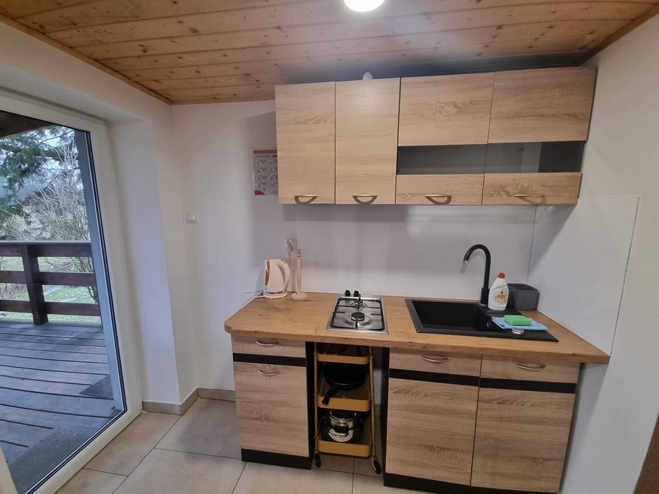 mieszkanie kaszuby, domki na Kaszubach, lasy, kulig