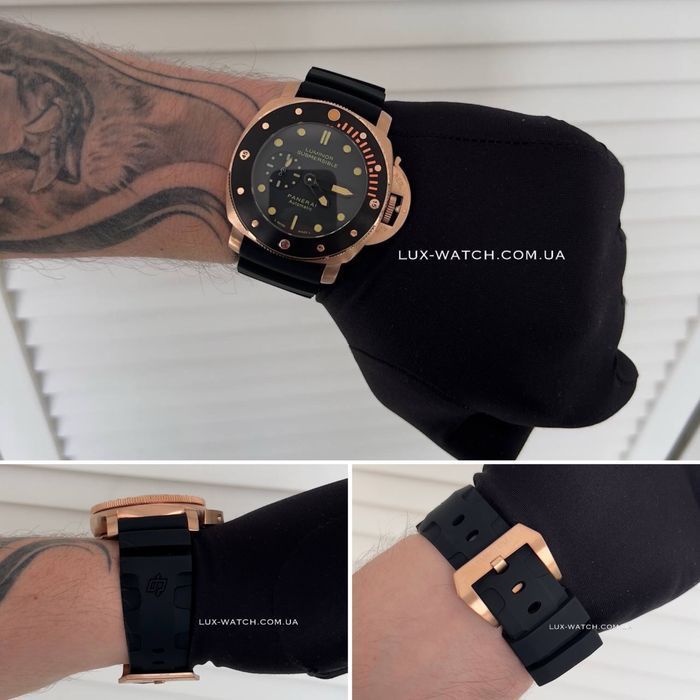 Шикарные мужские часы Panerai Luminor Submersible