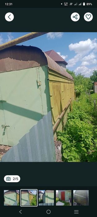 Гараж 8,5 м приблизно 25 кВ.