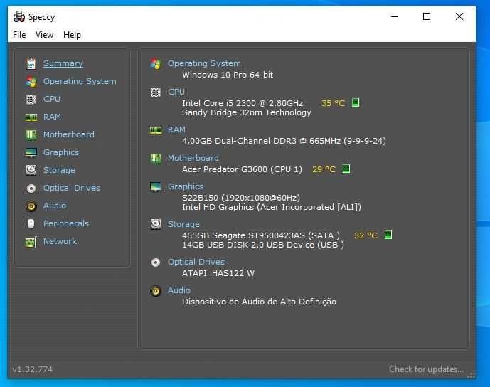 Torre Desktop Intel i5