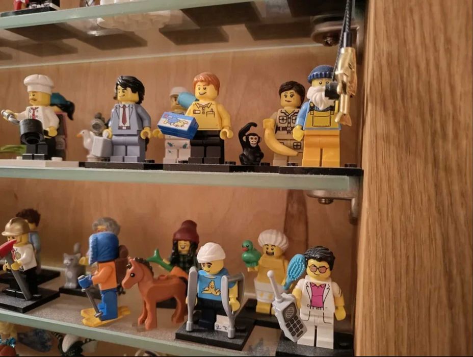 Potężna witryna na figurki LEGO lub inne kolekcje