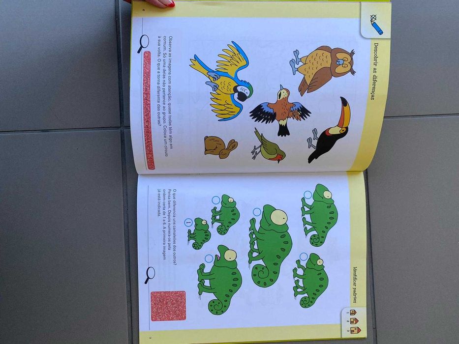 Livro de Exercícios de Aprendizagem 5-6 anos