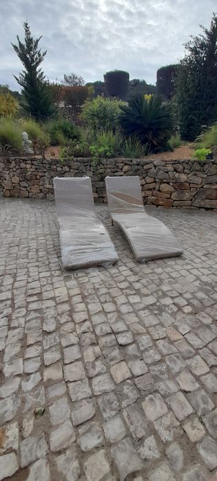 espreguiçadeiras são ótimas