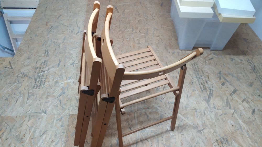 Cadeira dobrável madeira IKEA NÄMMARÖ