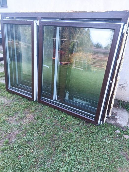Okna pcv po demontażu