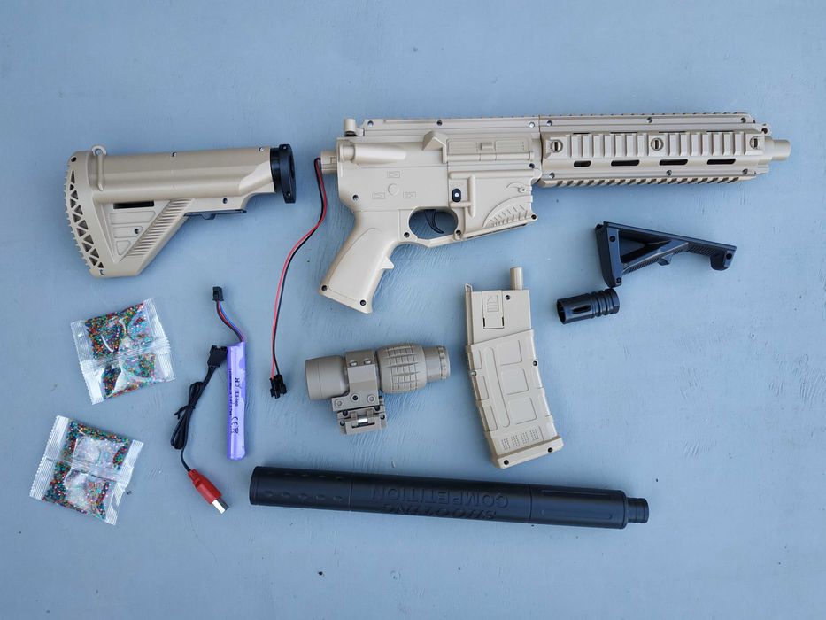 Іграшковий автомат М416 на орбізах орбіган гель бластер