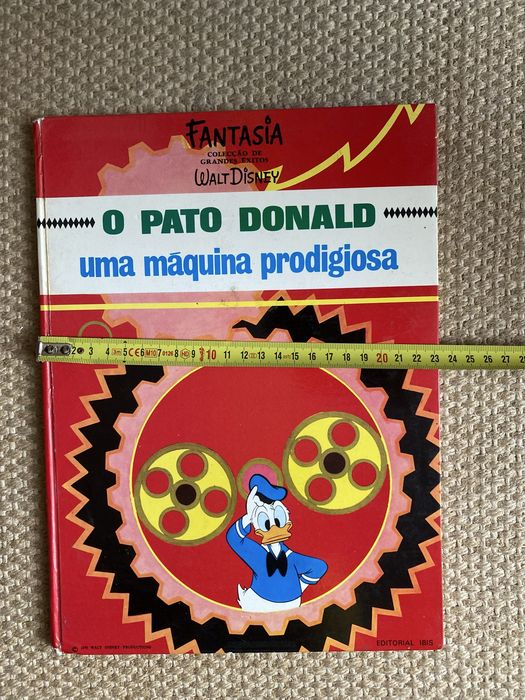 O Pato Donald Uma máquina prodigiosa Editorial Walt Disney Productions