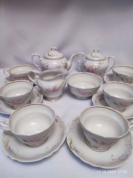 Чайный сервиз Барановка СССР ретро, винтаж.