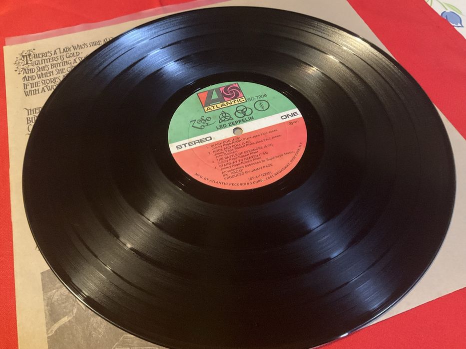 Led Zeppelin – Led Zeppelin IV (Untitled) | US Early Press 1972 (Monarch / Porky Cut)