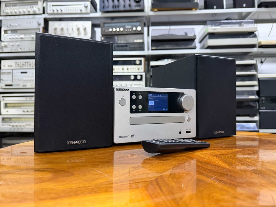 Wieża Kenwood M-725DAB-S (Bluetooth, AUX, CD, Radio, USB)  Audio Room