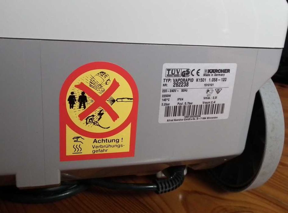 Karcher myjka parowa parownica