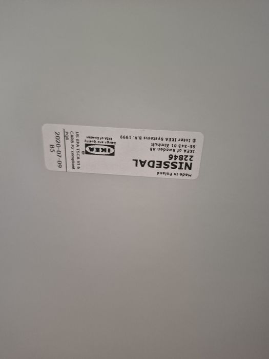 Espelho preto Ikea para pendurar ou de chão