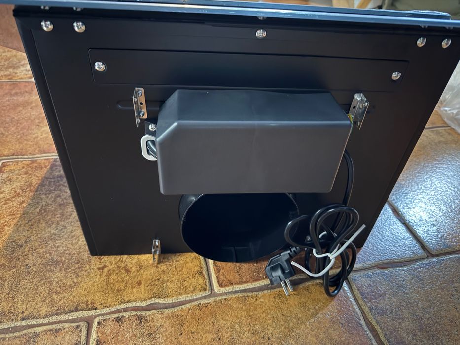 Okap czarny szklany Faber Kikka BK A60