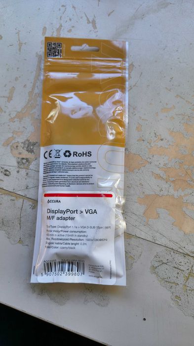 Adapter DispalyPort VGA