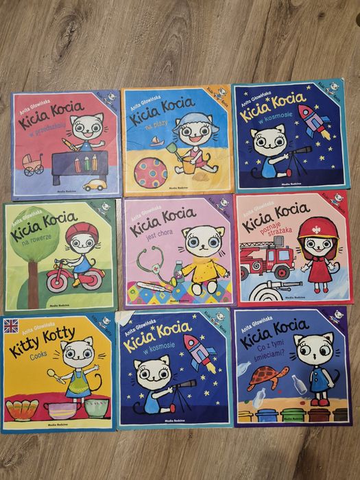Książki kicia kocia dla dzieci