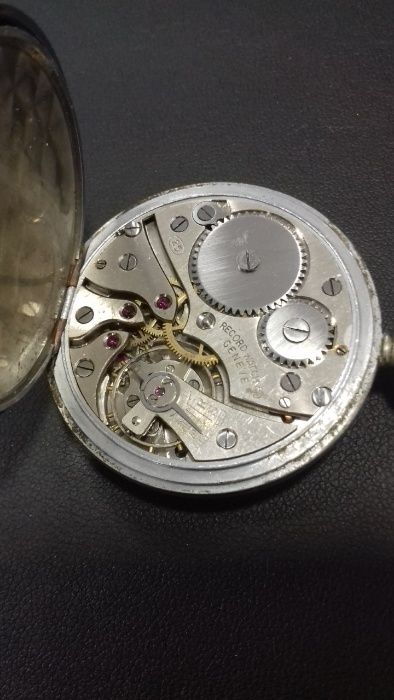 Relogio bolso corda manual swiss made RECORD WHATCH COMPANY GENEVE