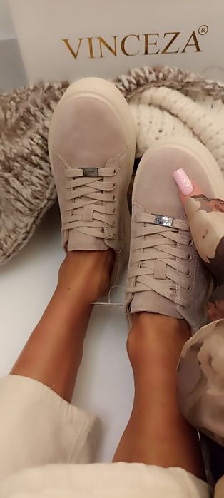Sztos. Skórzane sneakersy jakości Premium
