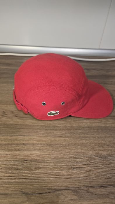 Bonés lacoste vermelh/rosa