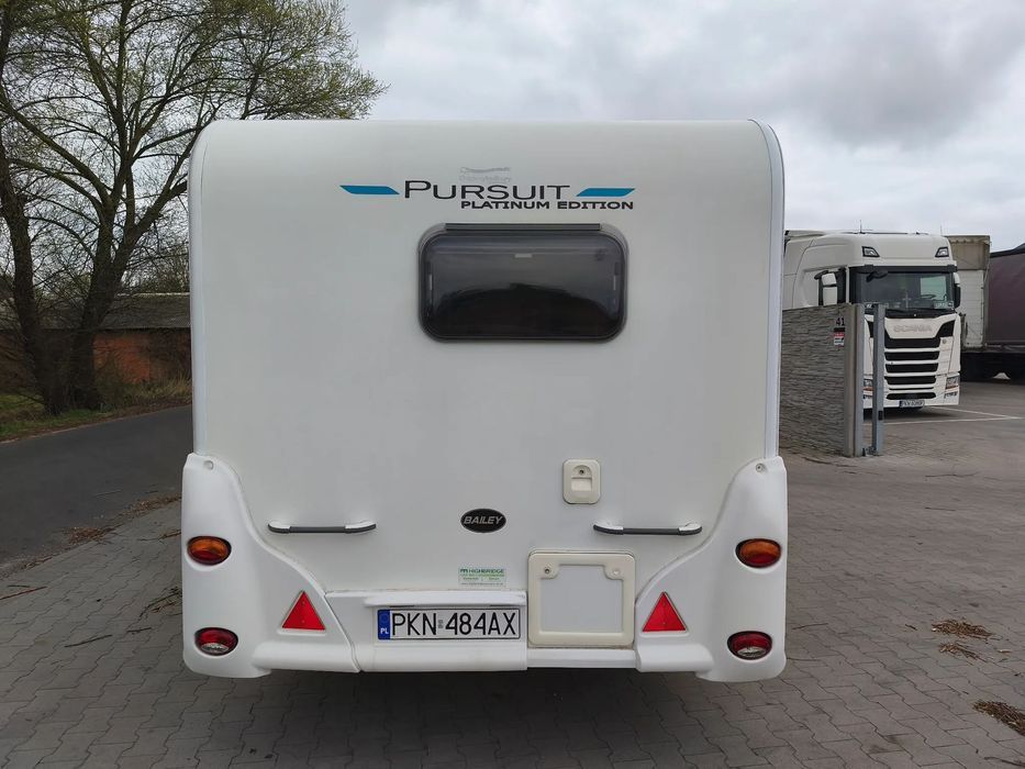 Bailey Pursuit R Mover Srebrna Piękna Przyczepa Alu Tech