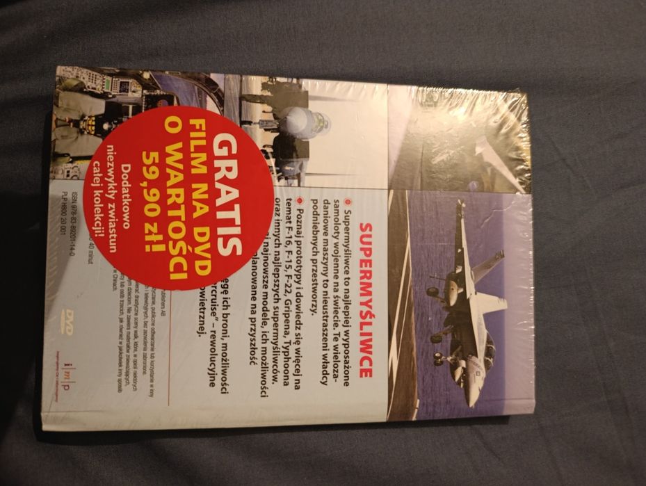 Film DVD supermyśliwce seria Wojna i Broń