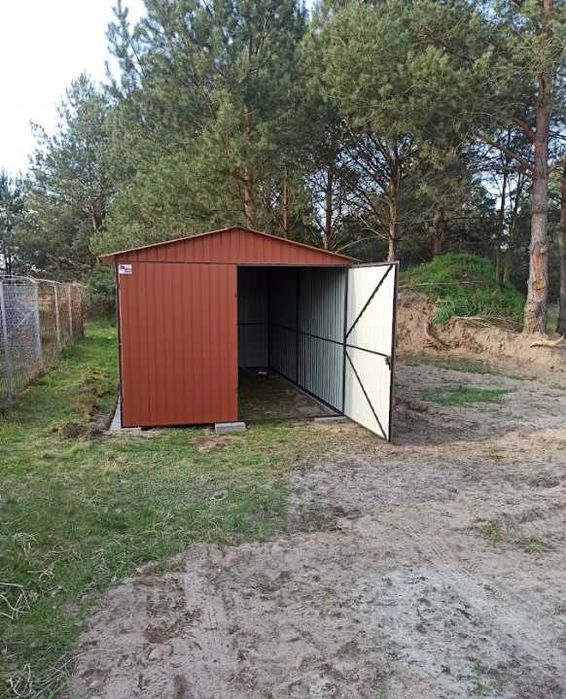 Garaż blaszany 3x5, garaże blaszane jednostanowiskowe