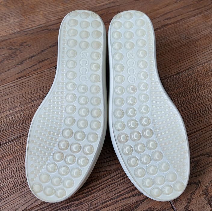 Ecco Soft туфли мокассины слипоны ориг.р.39(25,5см)