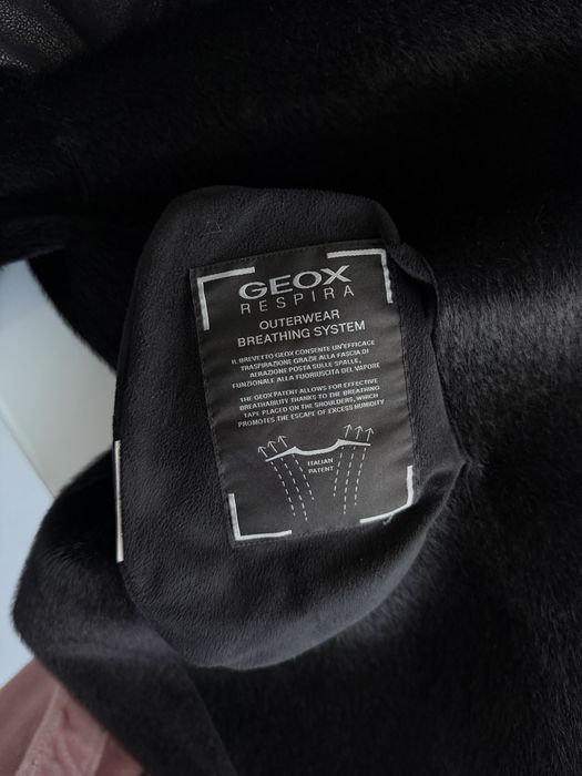 Жіноча двустороння дублянка шуба Geox