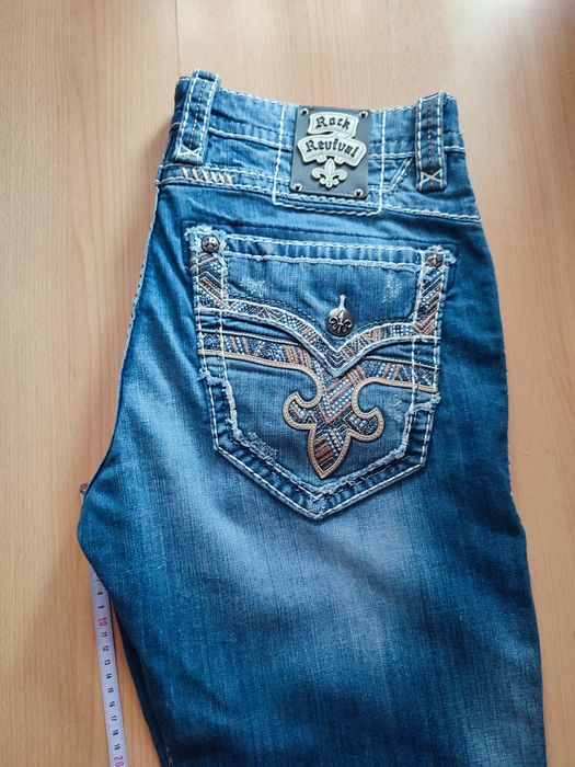 Spodnie jeansowe Rock Revival nowe