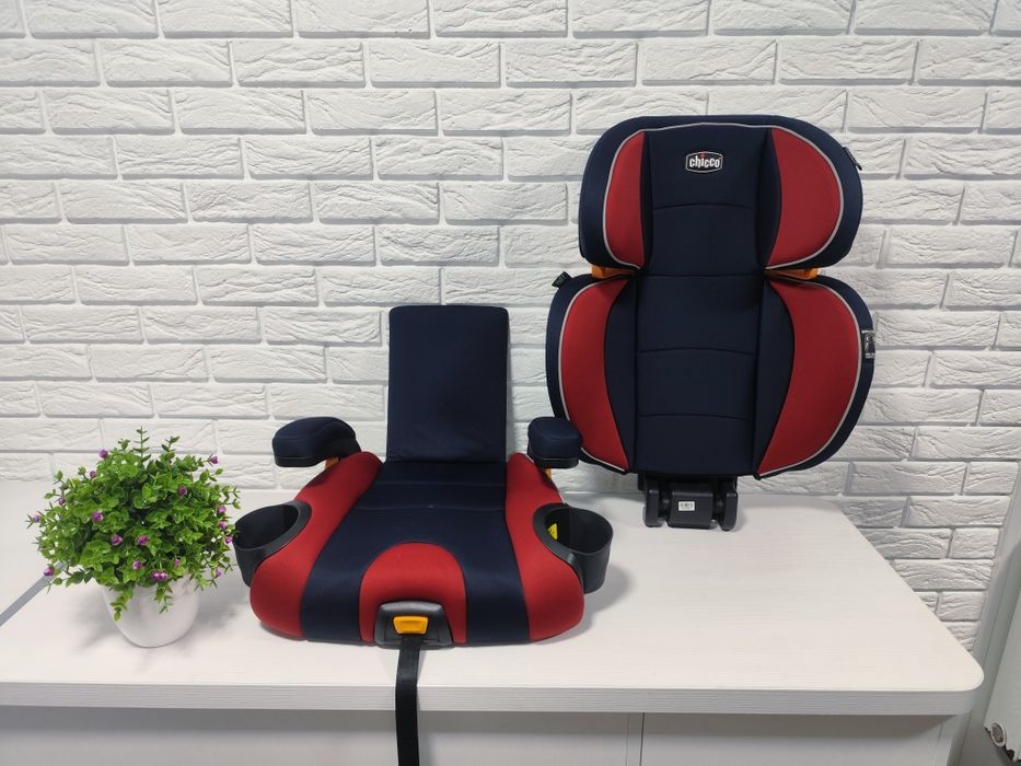 ‼️БУСТЕР автокрісло‼️Chicco KidFit 15-50 кг КРАЩЕ ISOFIX автокресло