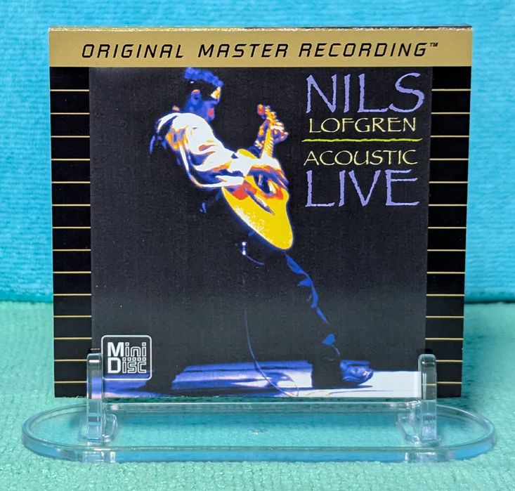 Минидиск Nils Lofgren – Acoustic Live. Тест - диск Audiophile Quality.