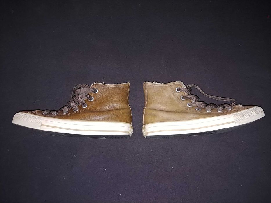 КЕДИ CONVERSE ALL STAR із натуральної шкіри