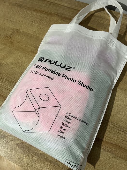 Puluz namiot bezcieniowy 2x led