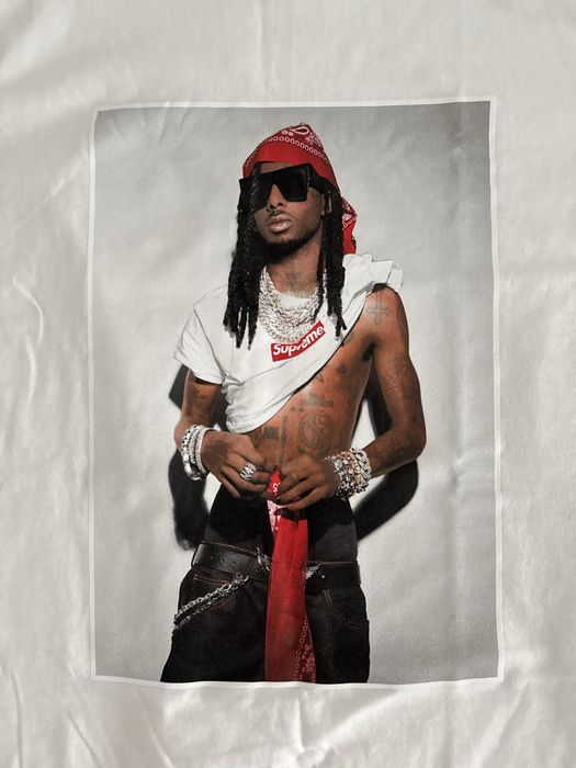 Supreme Playboy Carti ,,Photo tee'' Warszawa Bielany • OLX.pl
