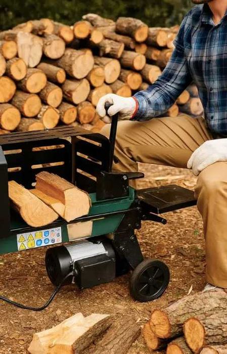 Дровокол ТОП електричний польща 9 тон колун гідравлічний