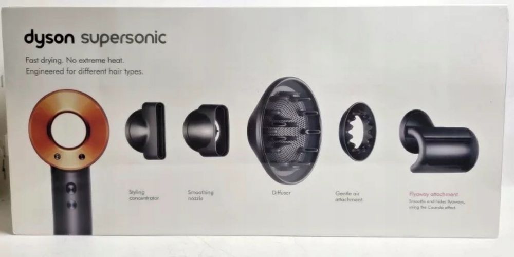 Dyson Supersonic HD08 grafitowo zloty