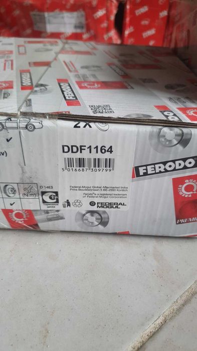 FERODO Диск гальмівний ПЕРЕДН SKODA FABIA II COMBI (545) 1.2 2007.10-2014.12