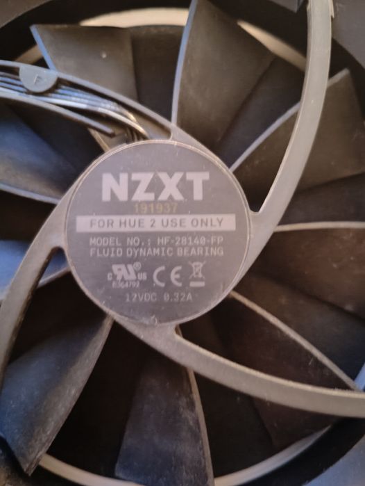 Комплект кулерів для корпуса 2 NZXT Aer RGB 2 140mm