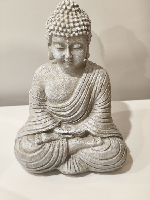 Belíssima Peça Decorativa - Buda C/ Excelentes Pormenores