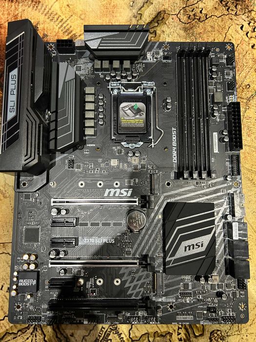 Мат плата MSI Z370 SLI Plus Intel 1151v2 DDR4 до 128Gb