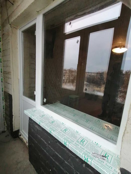 Пластиковые окна, балконы, двери. Стеклопакеты. Монтаж. єВідновлення ...