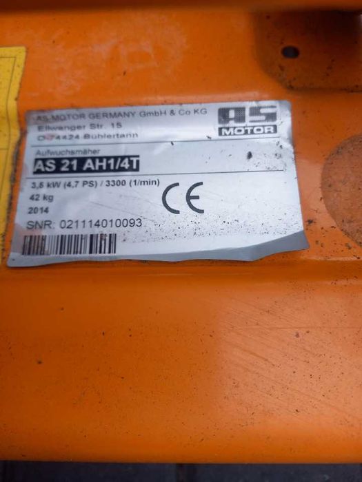 Kosiarka Karczownicza AS Motor AS 21