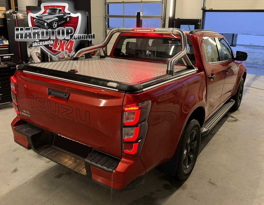 Aluminiowa Pokrywa Zabudowa Paki z Orurowaniem do Isuzu D-Max  Hardtop