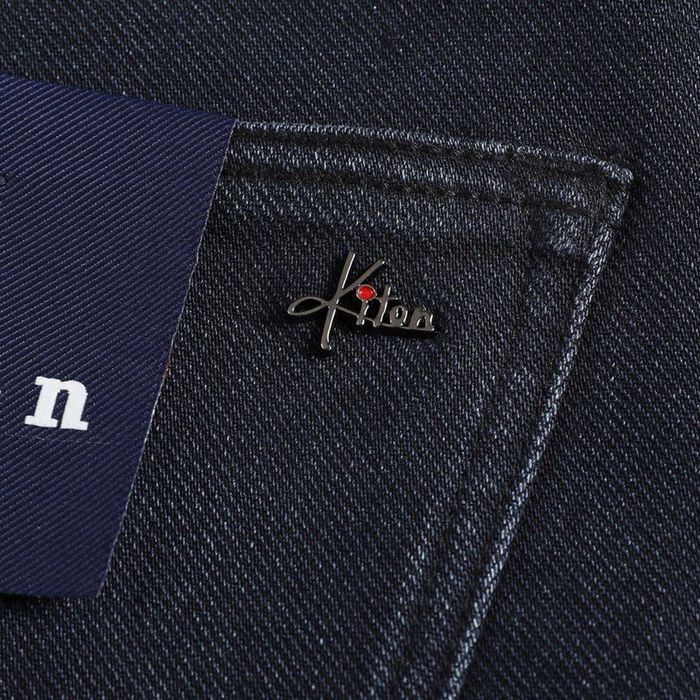 Джинси Kiton чорні чоловічі нові мужские черные брюки штаны