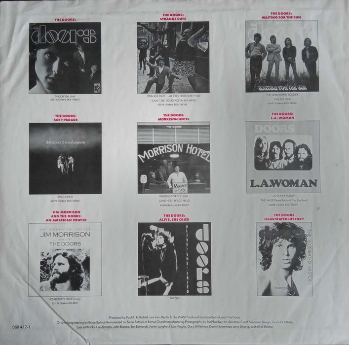 Doors	- - - - -	Classics	- - - - -	LP431279930176983043